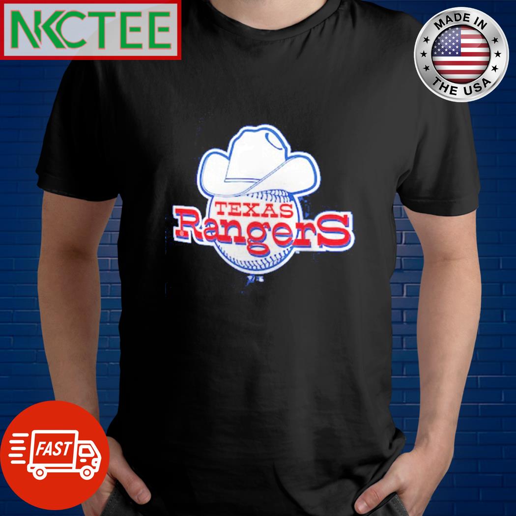 Texas Rangers baseball cowboy hat logo shirt, hoodie, sweatshirt